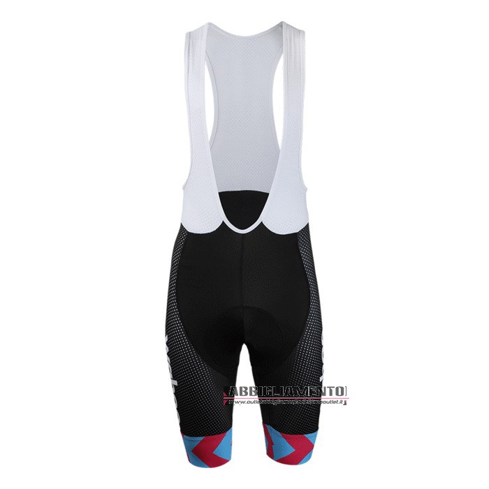 Abbigliamento Le Col 2020 Manica Corta e Pantaloncino Con Bretelle Celeste Rosa - Clicca l'immagine per chiudere